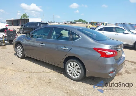 2017 Nissan Sentra S z USA, uszkodzony, nr VIN 3N1AB7AP0HY239149